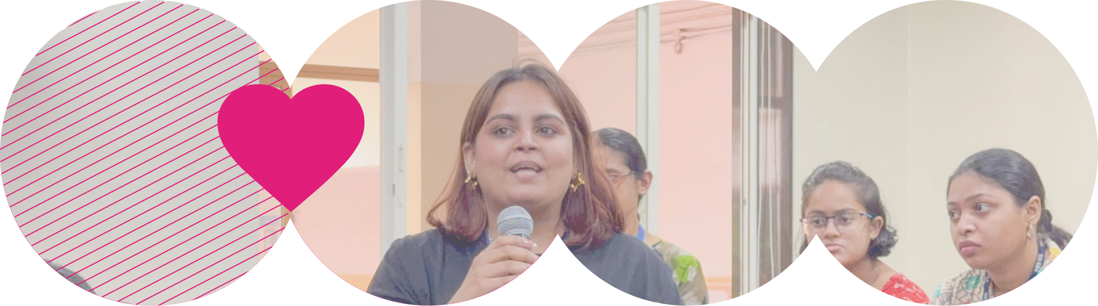 Women leader speaking to the team