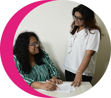 Diverse group of South Asian women, queer, and gender-nonconforming fellows engaged in a co-learning session during the One Future Fellowship, symbolizing the program’s focus on intersectional feminist leadership and collective social justice action